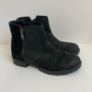 Sorel Black Ankle Boots